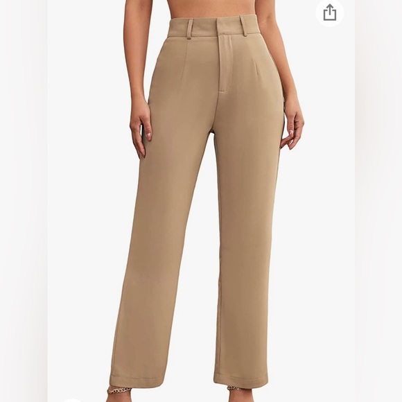 SweatyRocks Tan Trousers - Picture 1 of 4